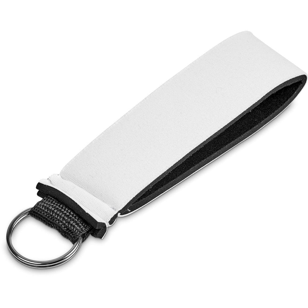 Pre-Production Sample Custom Two Ocean Neoprene Wrist Keyring BLACK - Personal Care and Pamper Gifts