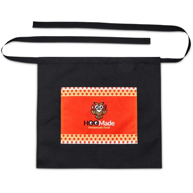 Pre-Production Sample Custom Waiters Half Apron BLACK - Home and Living