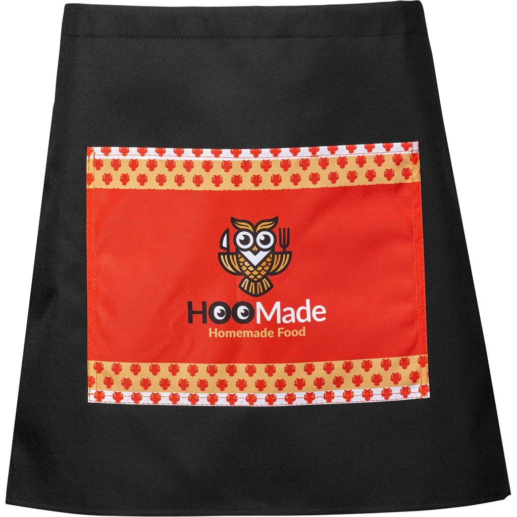 Pre-Production Sample Custom Waiters Half Apron BLACK - Home and Living
