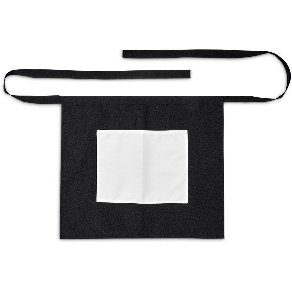 Pre-Production Sample Custom Waiters Half Apron BLACK - Home and Living