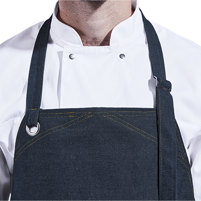 Premium Bib Apron Dark Denim / STD / Regular