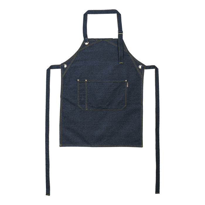 Premium Bib Apron Dark Denim / STD / Regular
