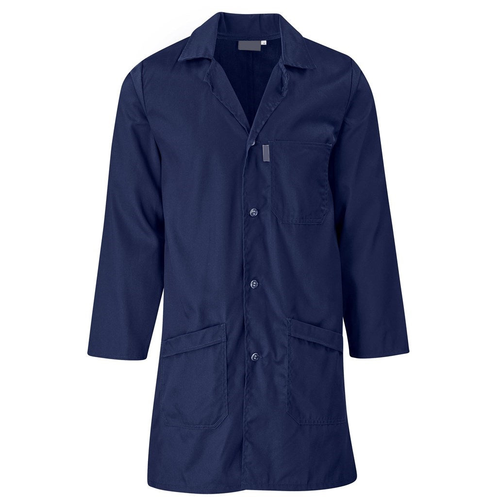 Prime Polycotton Dust Coat L / Navy / N - White Coats