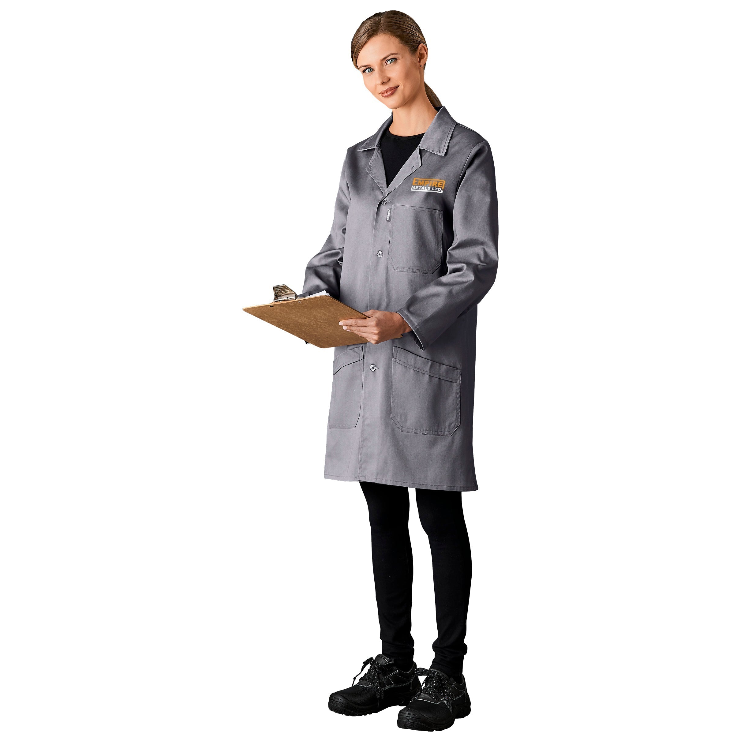 Prim Polycotton Dustcoat-White Coats