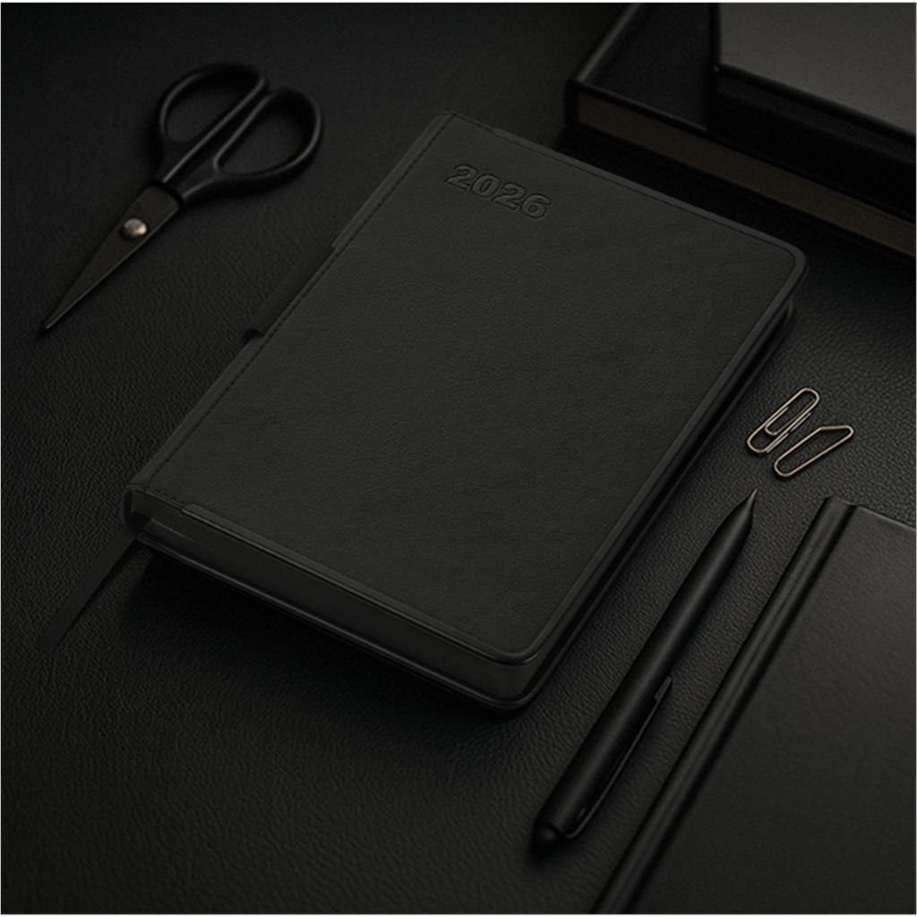 Principle A5 2026 Diary BLACK - Diaries 2026,Diaries