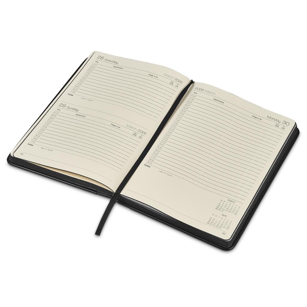 Principle A5 2026 Diary BLACK - Diaries 2026,Diaries
