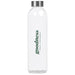 Pura Plus Glass Water Bottle – 750ml Transparent/Frosted White / T