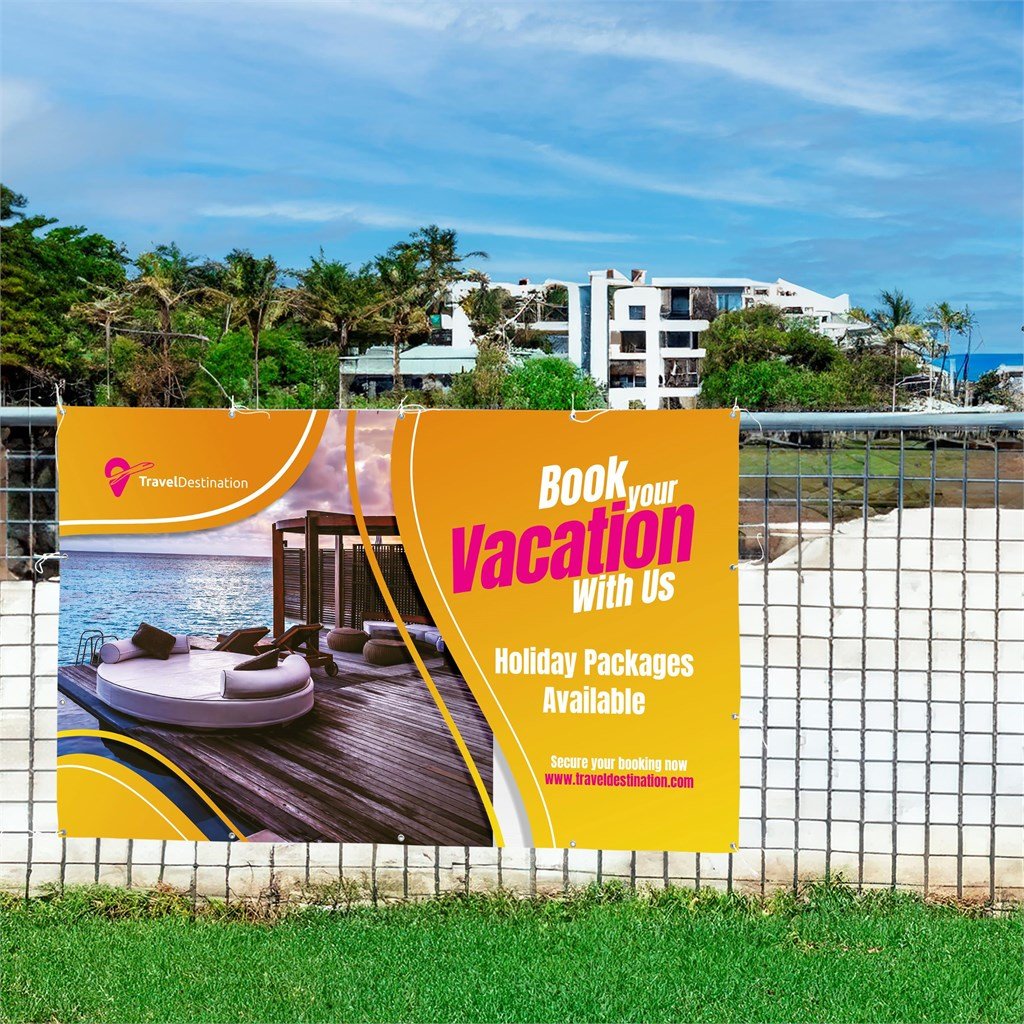 PVC Banner 2m x 1.2m - Banners