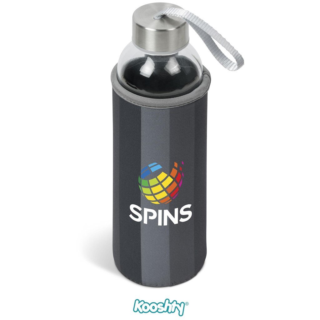 Quirky Glass Water Bottle - 500ml - Bottles