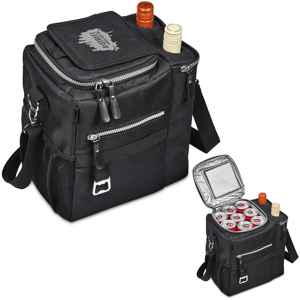 Quivera Wine & 16-Can Cooler BLACK - Picnic,Cooler Bags,Ideas for Summer,Ideas the Beach,Braai Ideas,Outdoor and Leisure,Heritage Day