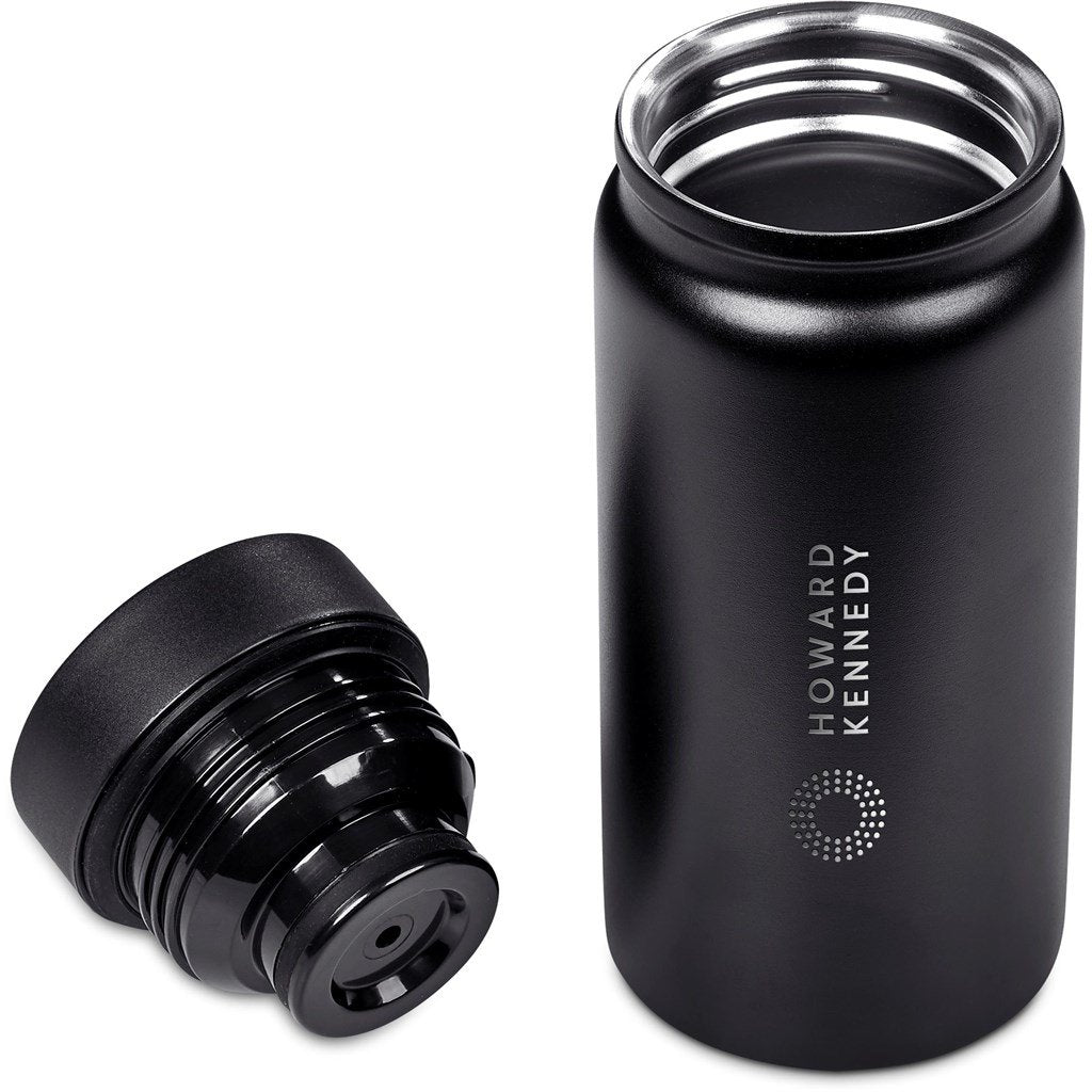 Ramos Stainless Steel Vacuum Tumbler – 400ml BLACK - Travel Mugs and Tumblers,Drinkware