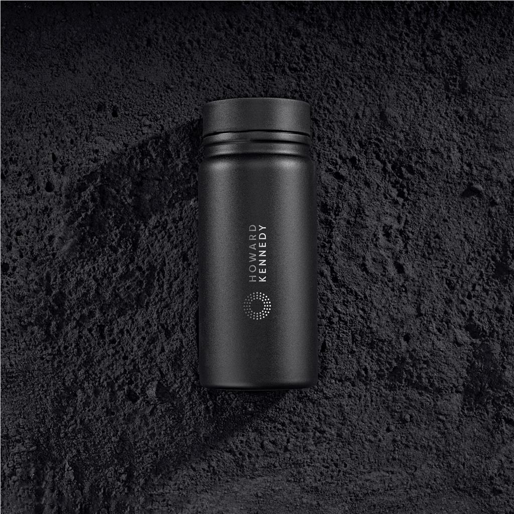 Ramos Stainless Steel Vacuum Tumbler – 400ml BLACK - Travel Mugs and Tumblers,Drinkware