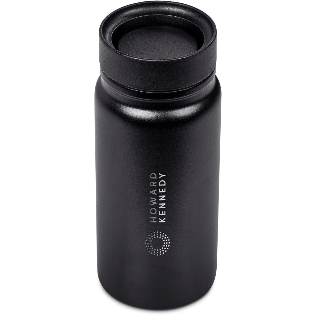 Ramos Stainless Steel Vacuum Tumbler – 400ml BLACK - Travel Mugs and Tumblers,Drinkware