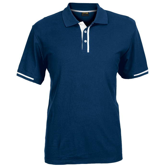 Ray Golfer Mens Navy/White / XL / Regular - Golf Shirts
