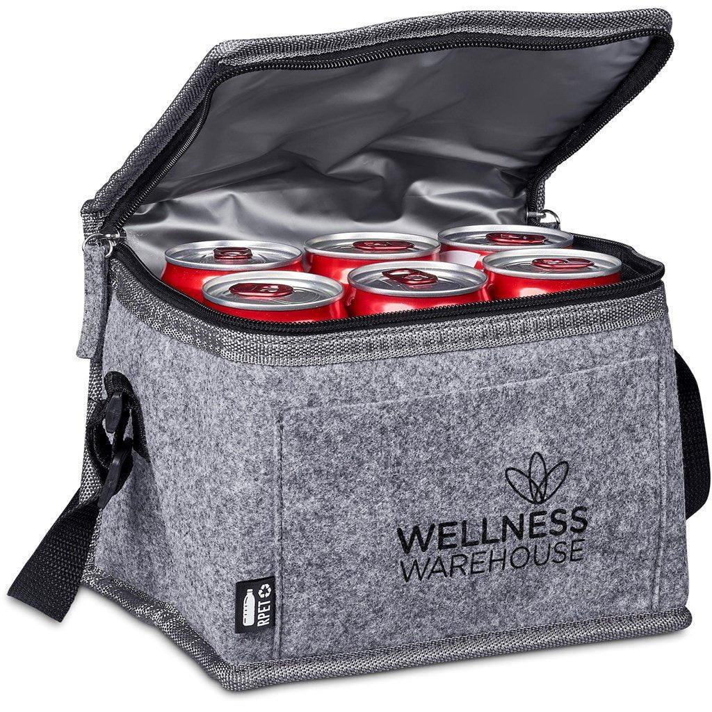 Reitoko Recycled PET Felt 6-Can Cooler GREY - Lunch Coolers,Cooler Bags,Eco-Friendly,Recycled Products,Coolers and Lunchware,Recycled