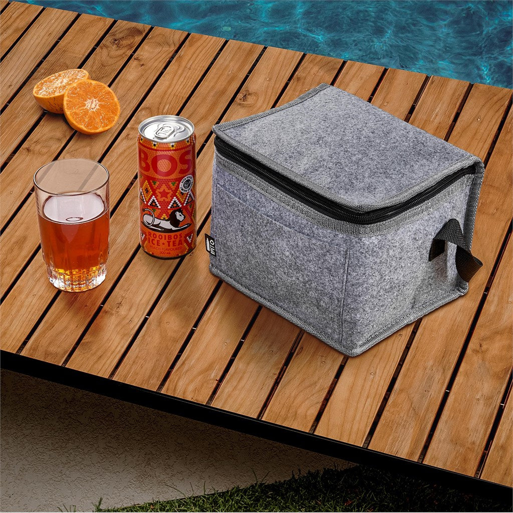 Reitoko Recycled PET Felt 6-Can Cooler GREY - Lunch Coolers,Cooler Bags,Eco-Friendly,Recycled Products,Coolers and Lunchware,Recycled