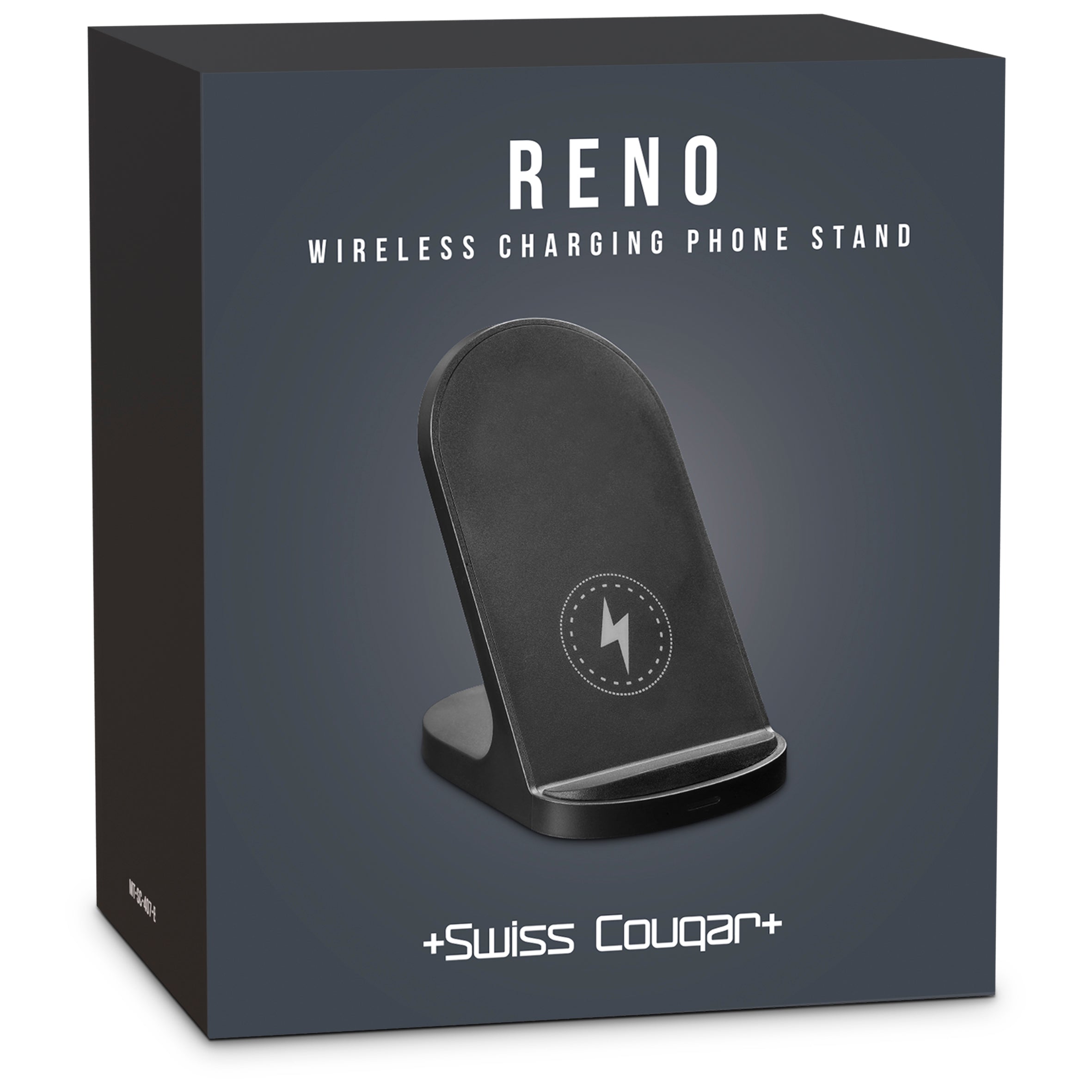 Reno Wireless Charging Phone Stand Black / BL - Mobile Stands