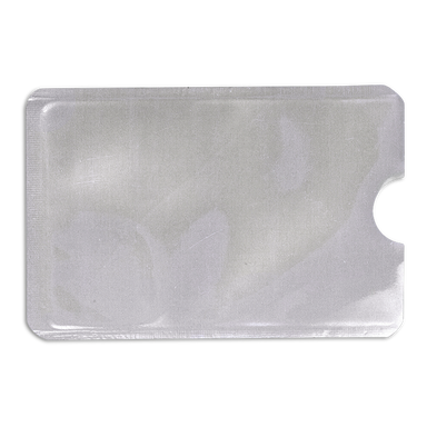 RFID Aluminium Foil Card Holder Silver / STD / Last Buy - Novelties