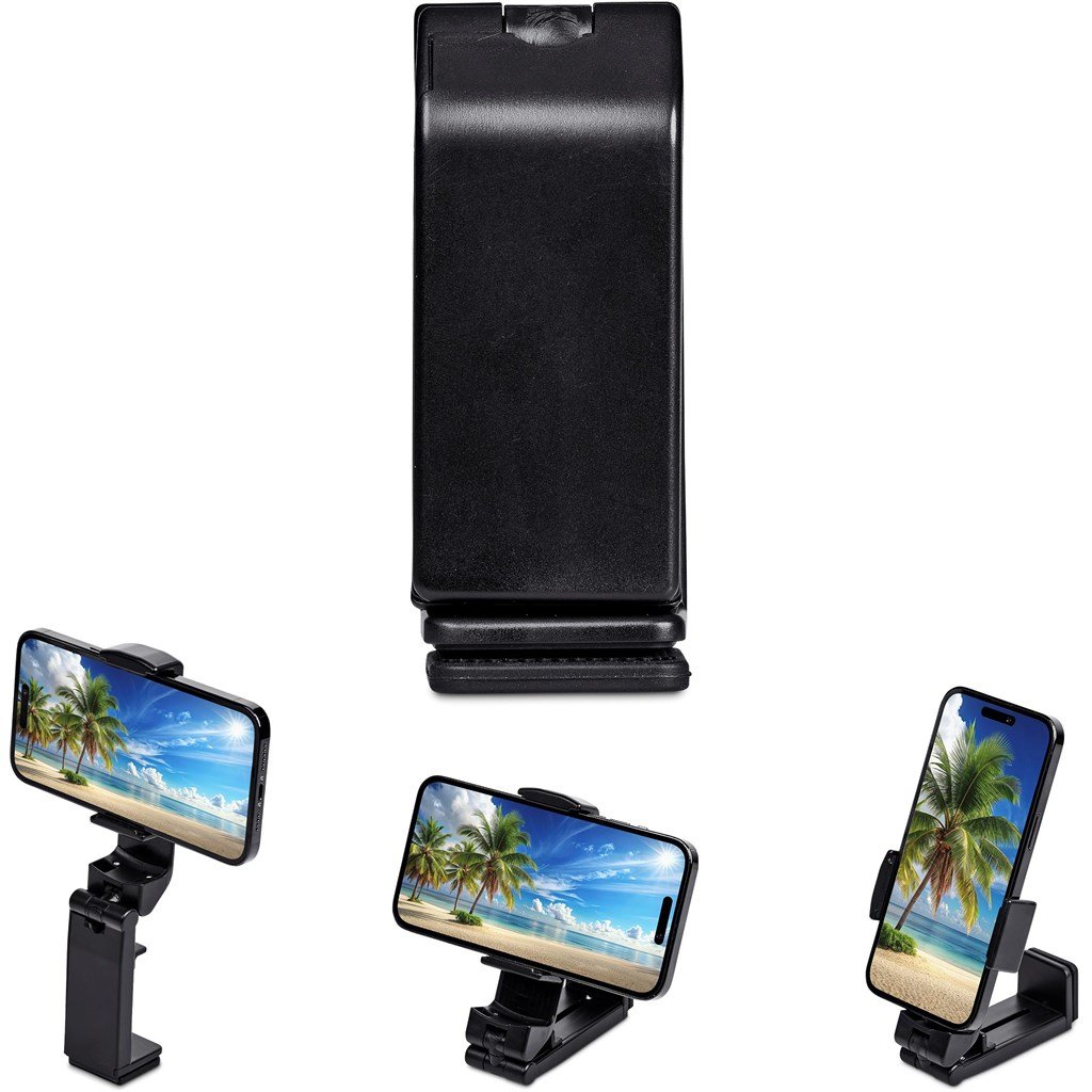 Risley Univeral Phone Stand BLACK - Desktop Mobile Accessories,Travel Essentials,Tech Accessories