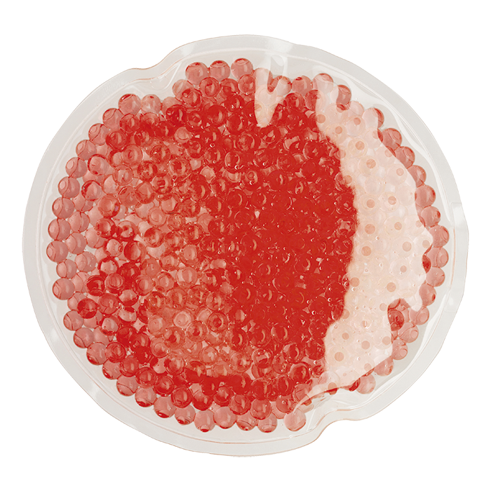 Round Shaped Hot and Cold Pack Red / STD / Regular - Novelties