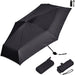 Salem Recycled PET Compact Umbrella with EVA Pouch BLACK - Umbrellas,Recycled Products,Umbrellas,Recycled Umbrellas