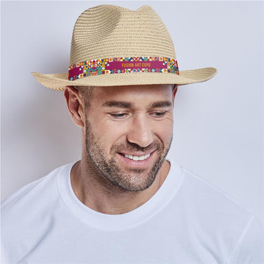 Sample Bruno Fedora Hat STONE - Hats