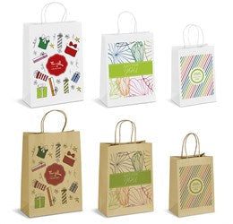 Sample Pack - Branded Custom Gift Bags-