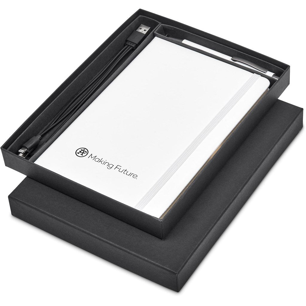 Sanders Gift Set SOLID WHITE - Combo Sets,Notebook Sets
