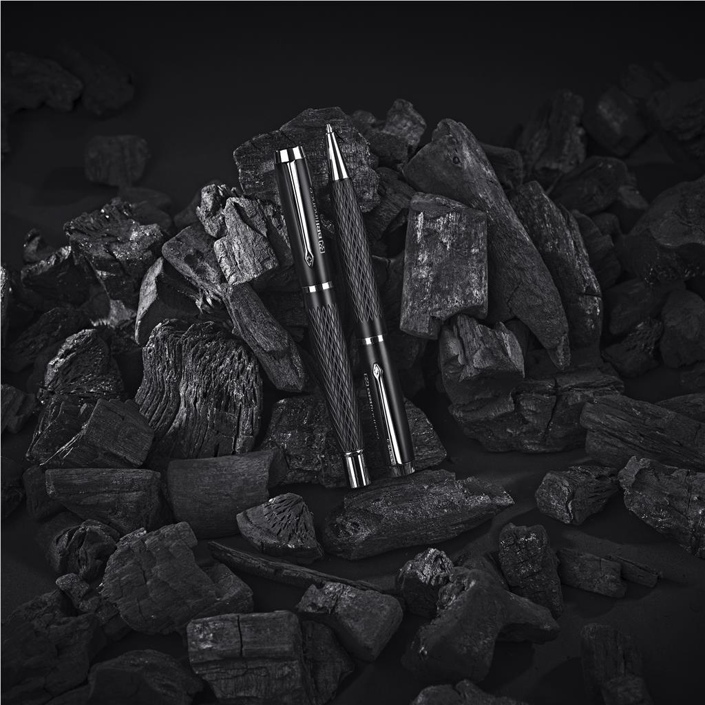 Sashenka Ball Pen & Rollerball Set BLACK - Sets,Writing Instruments