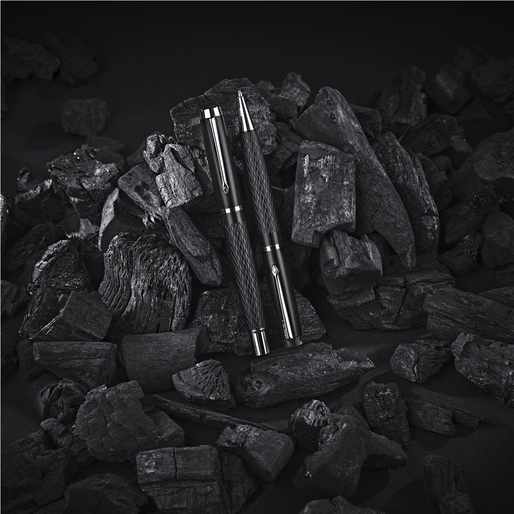 Sashenka Ball Pen & Rollerball Set BLACK - Sets,Writing Instruments