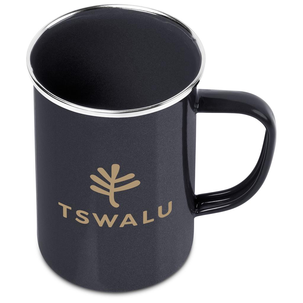 Satara Enamel Coffee Mug – 600ml - Drinkware,Mugs,Drinkware,Heritage Day