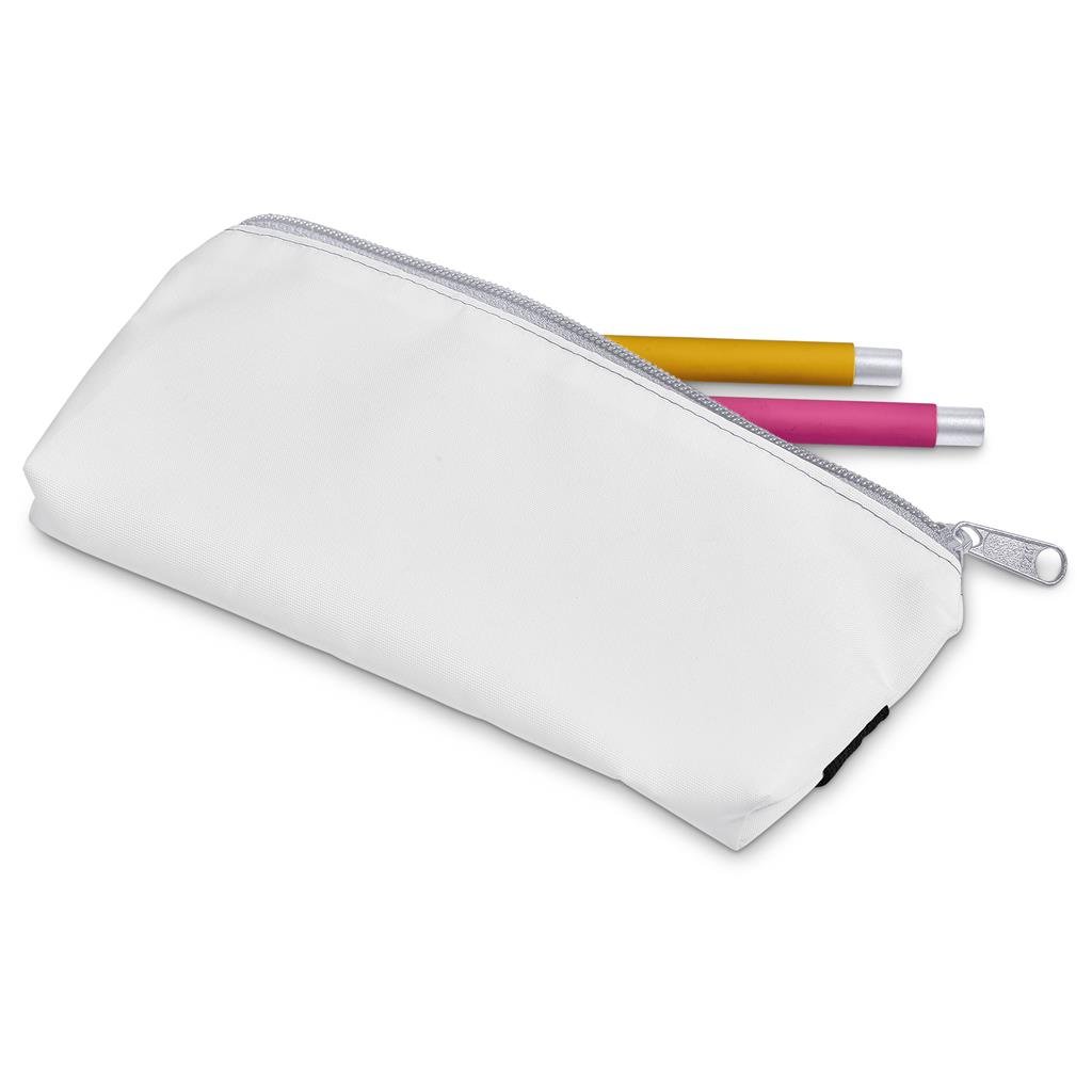 Custom Scribbler Polyester Large Pencil Case To Fit An A5 Notebook - Stationery,Custom Stationery