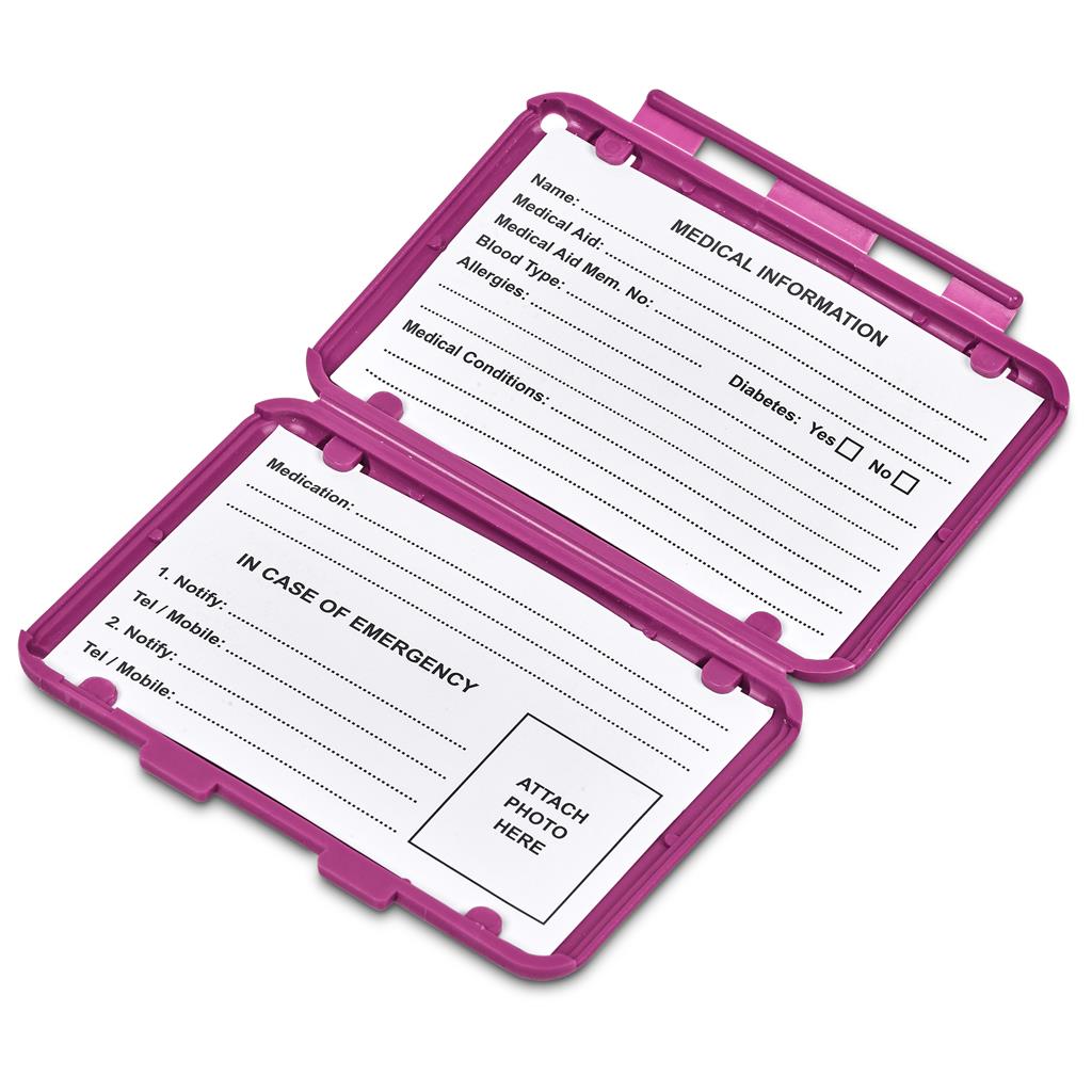 Seatbelt Medi-Wallet - On the Road,For Car,Travel Accessories,Travel Essentials,Made in South Africa,Personal Care And Pamper