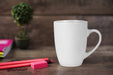 Seattle Ceramic Coffee Mug - 325ml Solid White / SW - Mugs