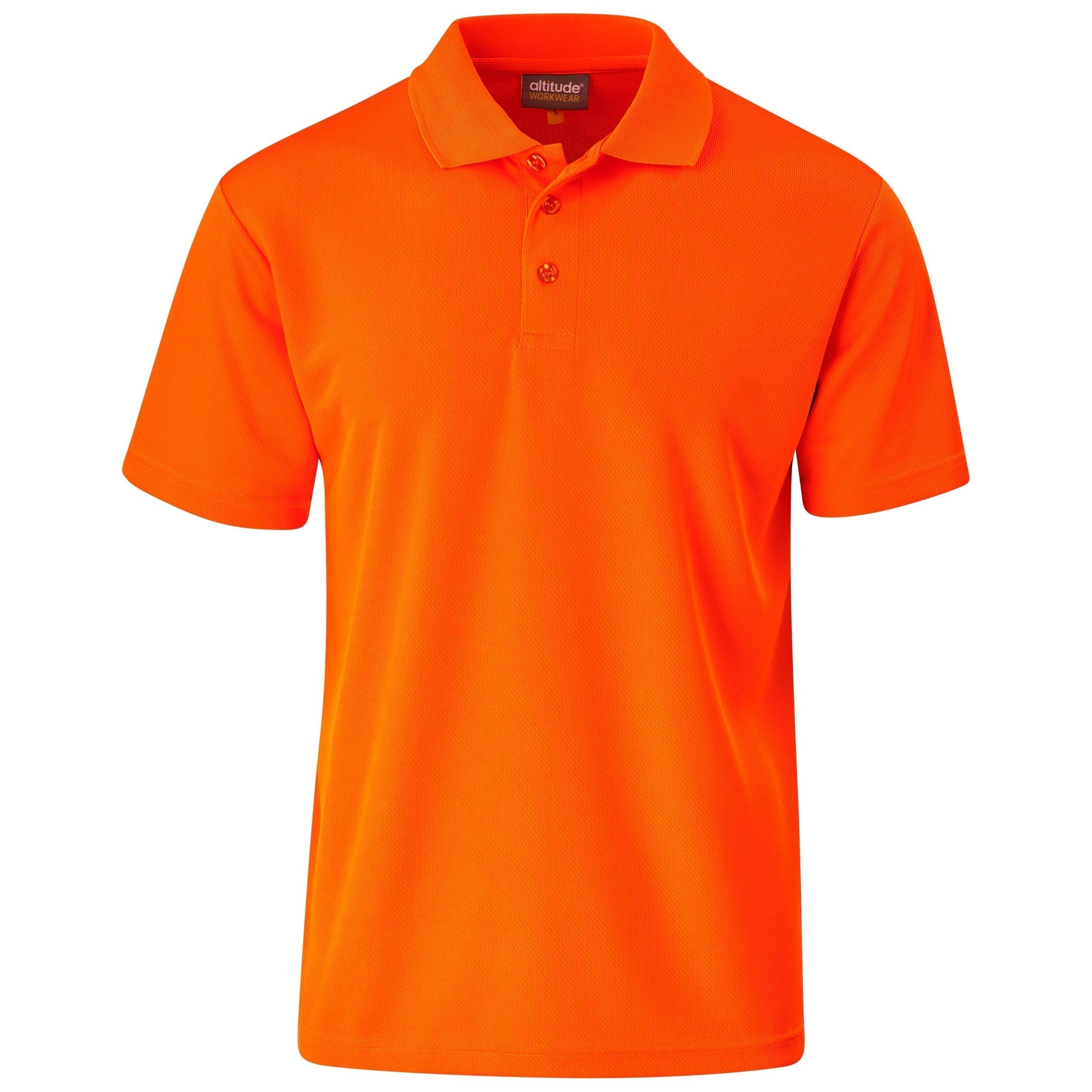 Sector Hi-Viz Golf Shirt-L-Orange-O