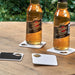 Sela Recycled Plastic Bottle Opener Coaster SOLID WHITE - Promotional Giveaways,Promotional Giveaways,Recycled Home and Living,Recycled