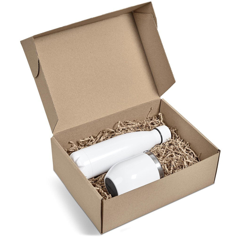 Serendipio Sherinova Drinkware Gift Set Solid White / SW