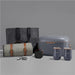 Serenity Set Hamper DARK GREY - Premium Hampers,Outdoor Hampers