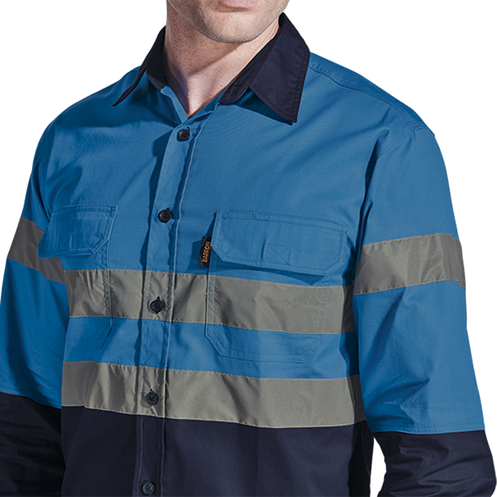 Shaft Safety Shirt Long Sleeve - High Visibility