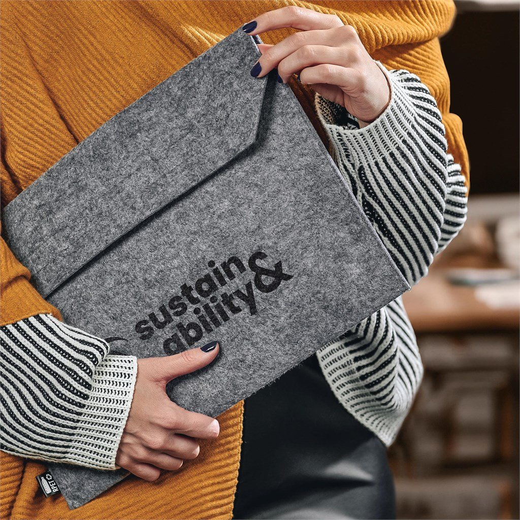 Shorui Recycled PET Felt Document Bag GREY - Conference Bags,Eco-Friendly Bags,Recycled Products,Bags,Recycled Bags