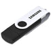 Shuffle Gyro Black Flash Drive – 32GB / Solid White / SW