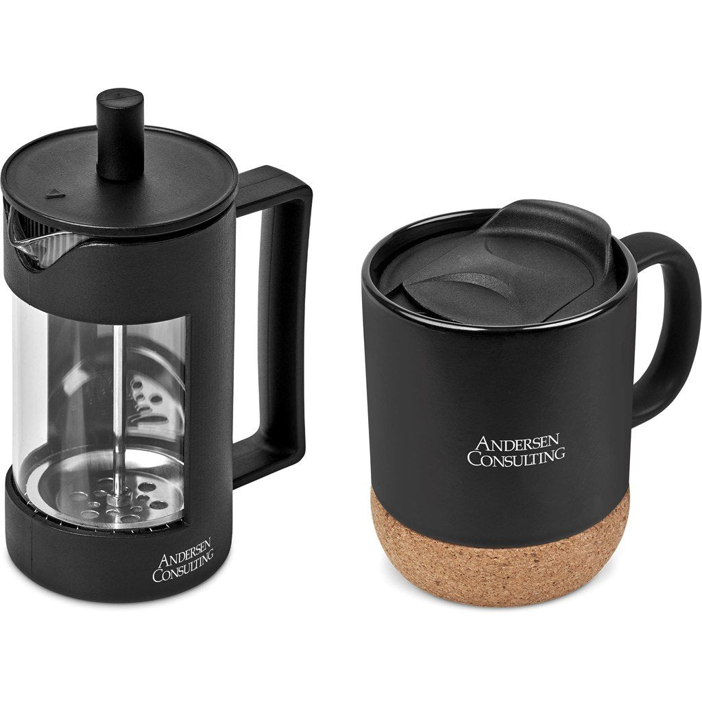 Sienna Coffee Set BLACK - Sets,Drinkware Sets