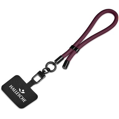 Silhouette Wrist Phone Strap MAROON - Lanyards,Phone Accessories,Lanyards,Tech Accessories