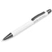 Silky Stylus Ball Pen-Solid White-SW
