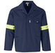Site Premium Polycotton Jacket - Reflective Arms - Yellow Tape-