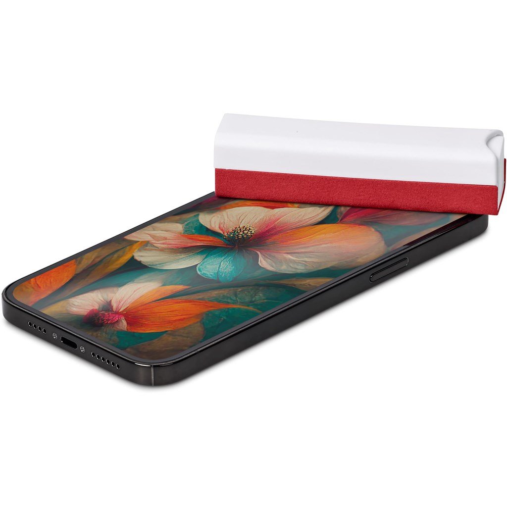 Slick Sanitising Screen Cleaner with Phone Stand - Promotional Giveaways,Promotional Giveaways