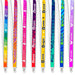 Kaleidoscope Petersham Lanyard With Snap Hook Clip (Single-sided) - Lanyards