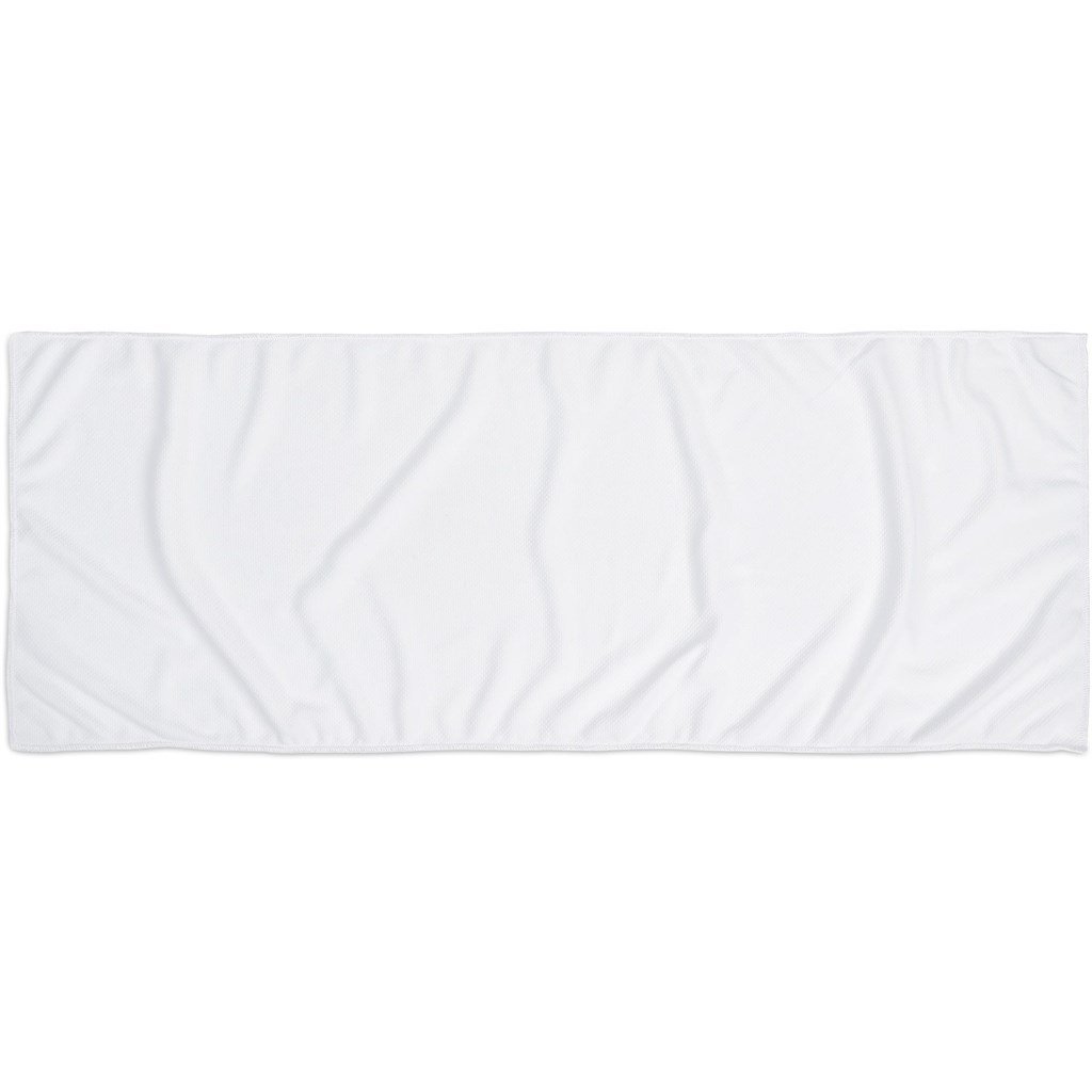 Snap Sublimation Cooling Sports Towel SOLID WHITE - and Wellness,Ideas for Fitness,Sports And Wellness