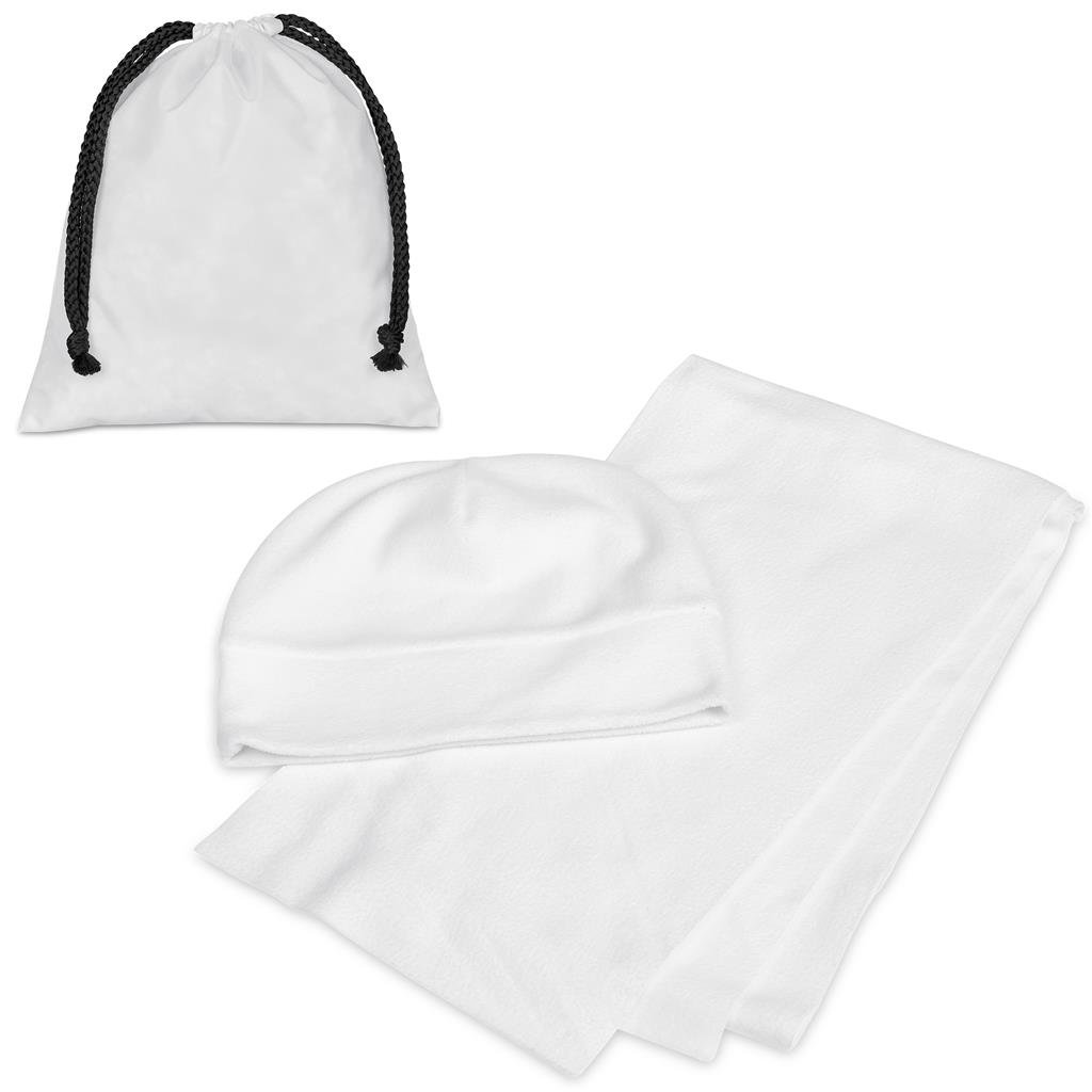 Custom Snug Season Set BLACK - Beanies and Scarves,Custom Scarves