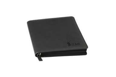 Soft Touch A5 Zippered Tablet Holder Black / STD / Last Buy - Technology